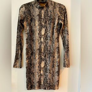 JLUXLABEL Animal Print Dress